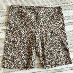 Floral Bike Shorts